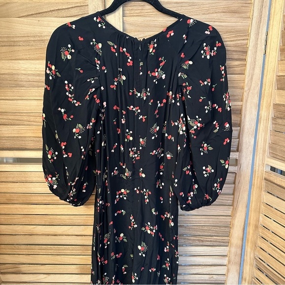 By Timo Floral Cherry Print Maxi Dress size S - Picture 13 of 13